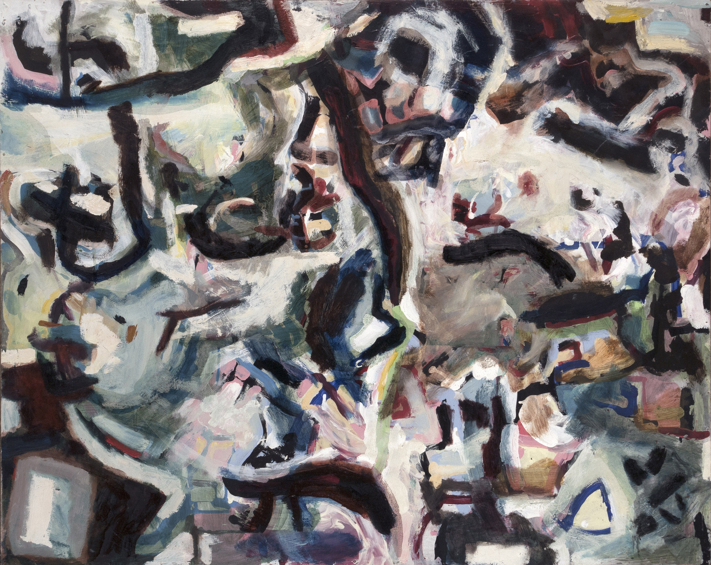 abstract schilderij - Cornelia Vrolijk